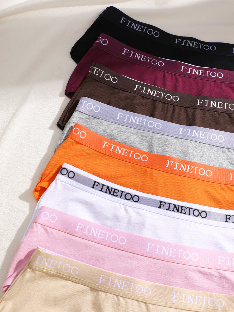 6Pcs Cotton Letter Belt Underwear for Women Sexy Breathable Low Waist Briefs Female Solid Stretch Lingerie Casual Sports Panties