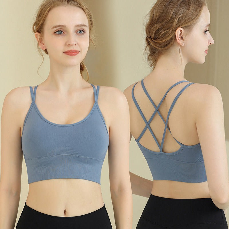 Padded Shockproof Sports Bra